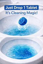 Trenqle 🚽 Automatic Toilet Cleaning Tablets – Powerful Deodorizer & Bowl Cleaner (Pack of 10)