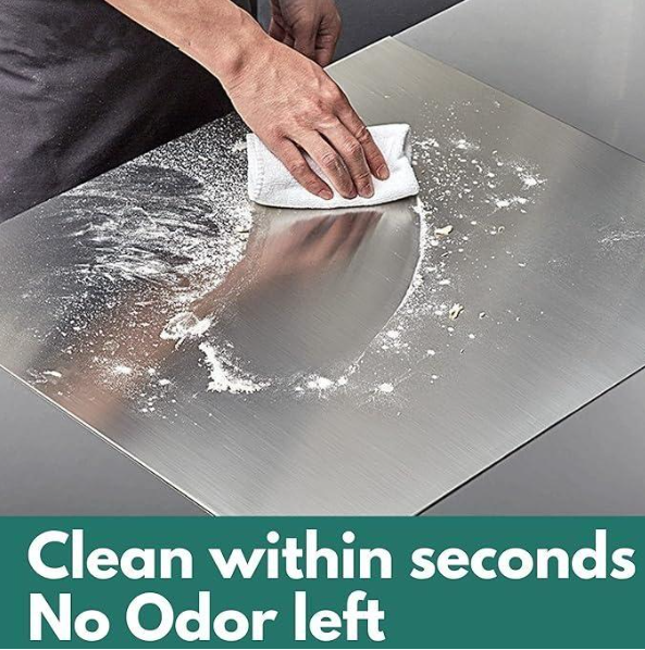 Trenqle ProClean Stainless Steel Chopping Board - 35x31cm