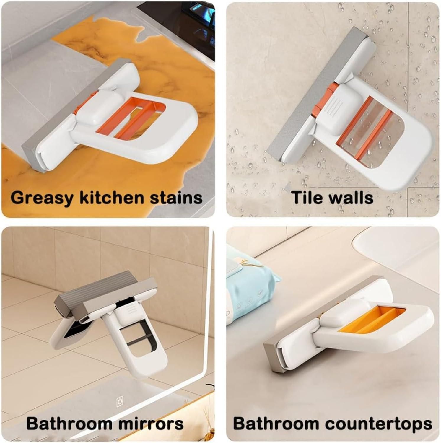 Trenqle Mini Foldable Desktop Mop