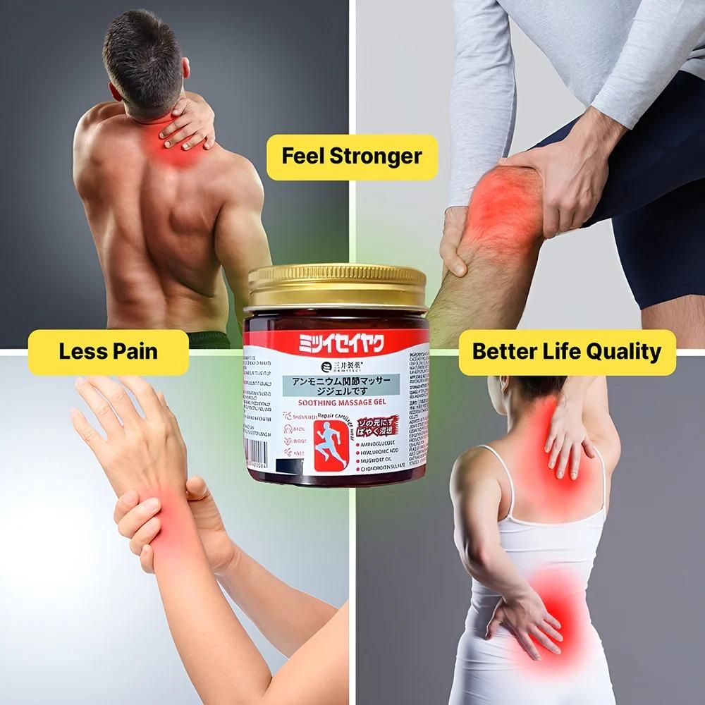 Trenqle Fast Acting Pain Relief Massage Gel – Muscle & Joint Support (Pack of 2)