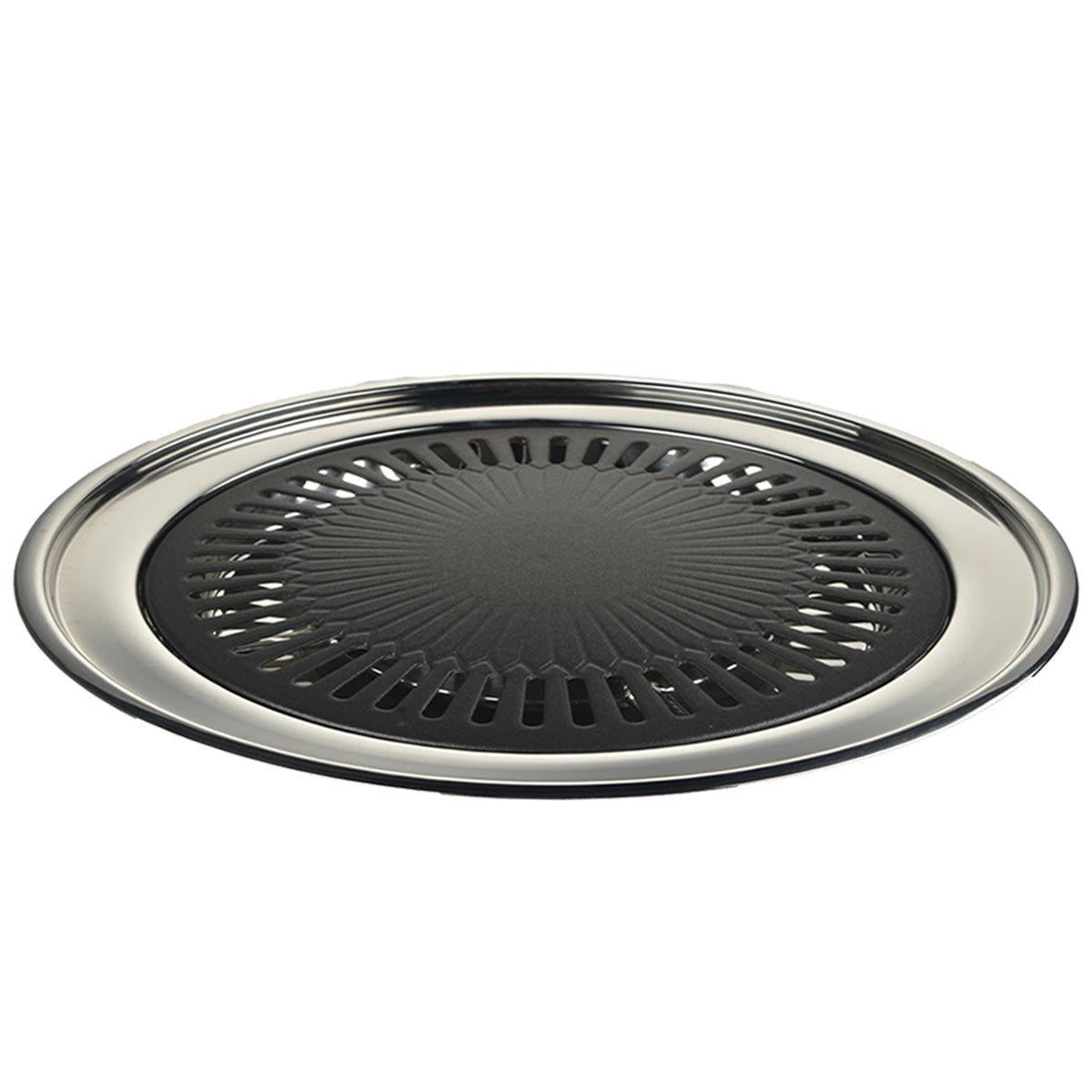 Trenqle UrbanGrill Indoor Gas Smokeless Barbecue Grill – Stainless Steel